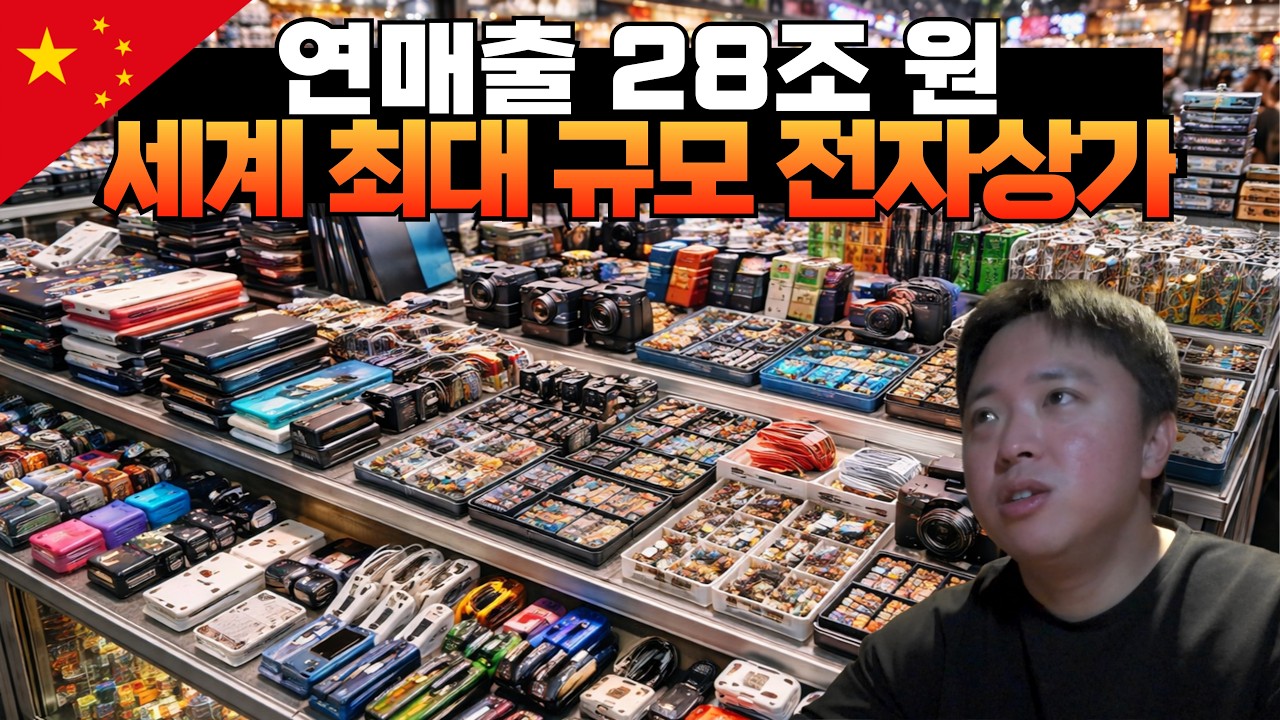 알리·테무의 본거지, 세계 최대 규모의 심천 전자상가