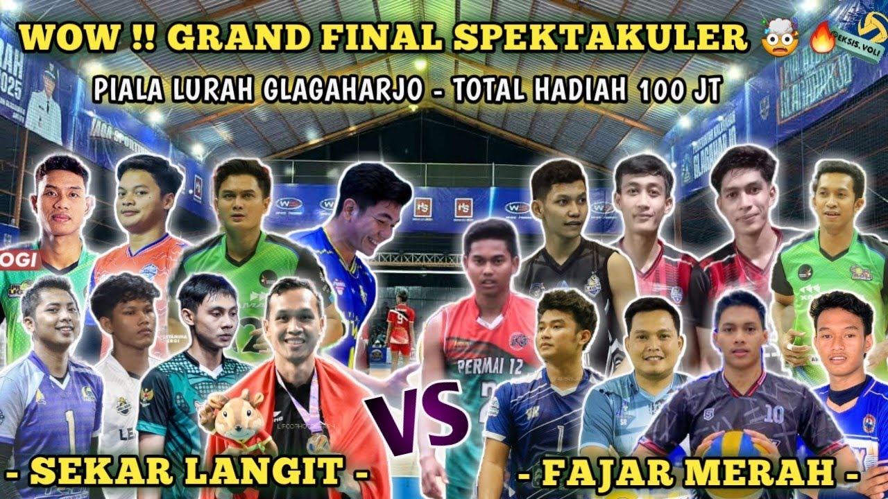 GRAND FINAL SPEKTAKULER‼️Luvi, Malizi, Ogi, Afta,Akbar(Sekarlangit)🆚Deho, Kevin, Ruza, Antho (FajarM