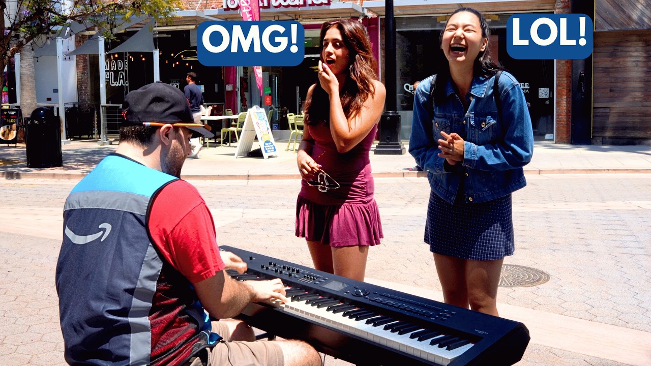 Amazon Guy SHOCKS EVERYONE With Epic Piano Pranks!! (Top 8)