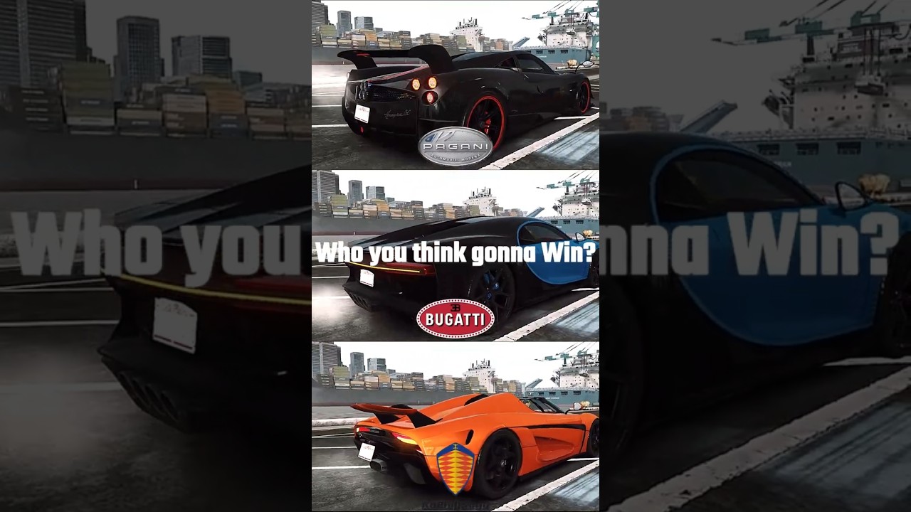 CSR2: Ultimate Battle &ndash; Pagani vs. Bugatti vs. Koenigsegg!