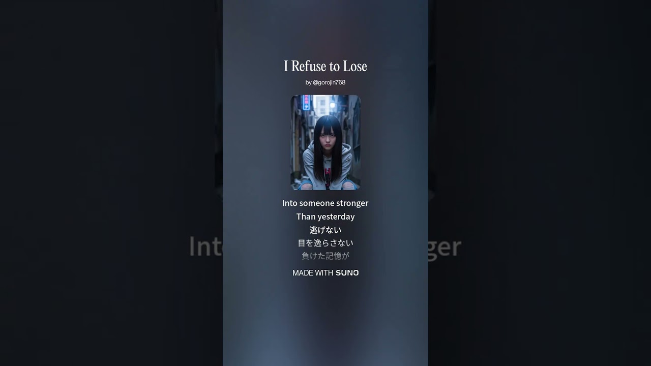 I Refuse to Lose