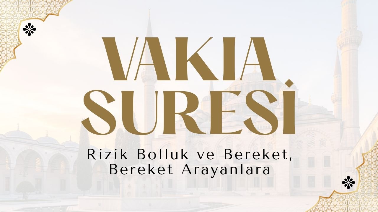 Vakıa Suresi Dinle | Rızık Bolluk ve Bereket İçin En Huzurlu Tilavet, Bereket Arayanlara