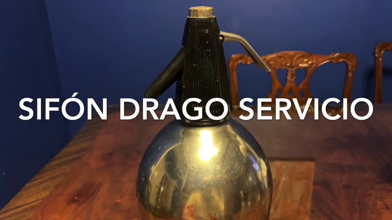 Le hice un service a mi antiguo Sifón Drago. Quedo Nuevo!!!