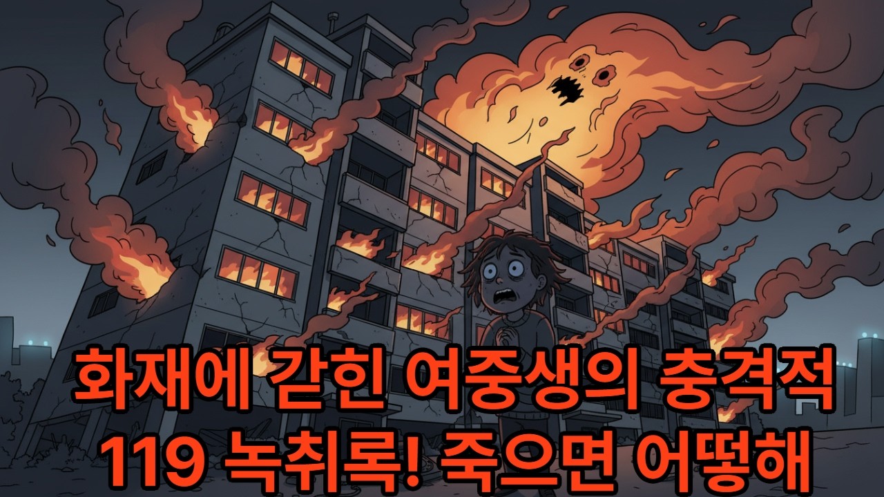 죽으면 어떡해요” 은마아파트 화재, 119 녹취록이 드러낸 노후 아파트의 비극적 민낯