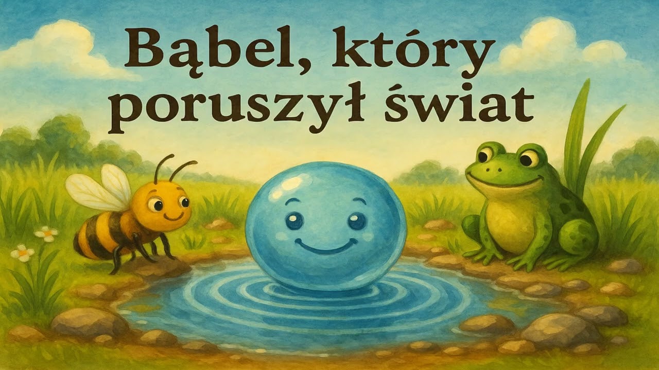 Bajka do słuchania o łańcuchach zależności i naturze — Bąbel, który poruszył świat