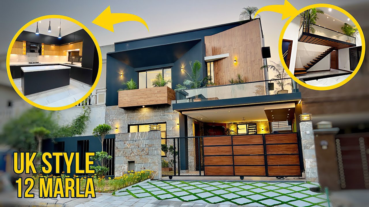 Luxurious 12 Marla UK Architect-Designed Prime Location house for sale in Bahriatown Islamabad