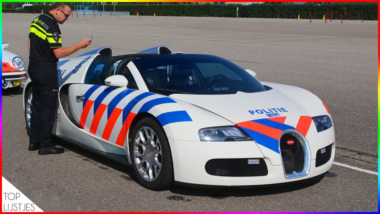 TOP 10 DUURSTE POLITIEAUTO'S! 👮‍♂️