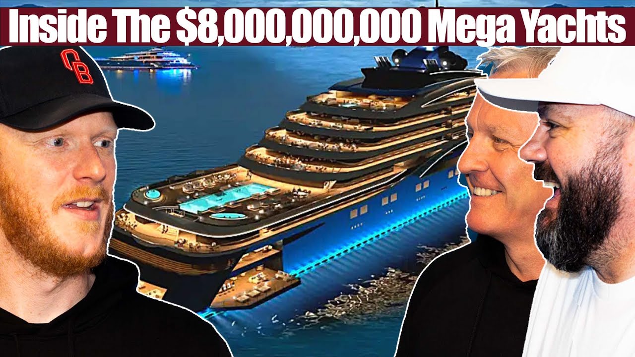 Inside The $8,000,000,000 Mega Yachts REACTION | OFFICE BLOKES REACT!!