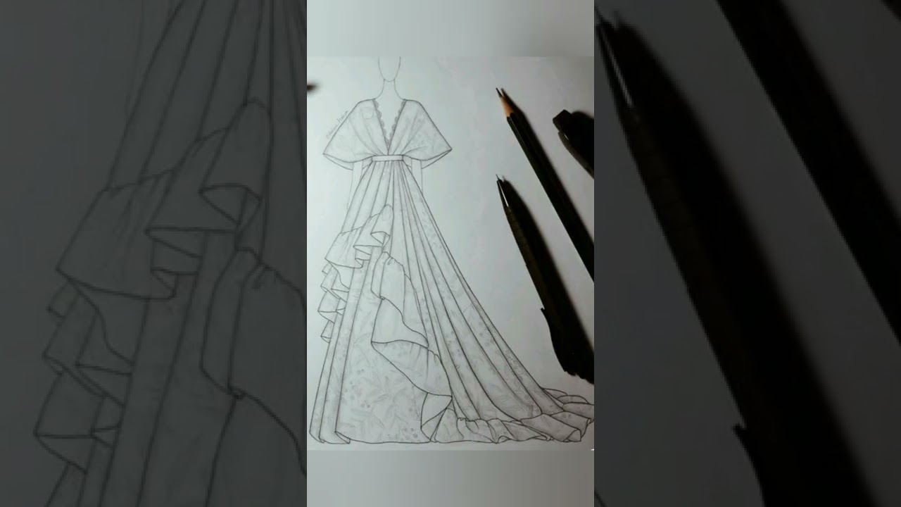 Fashion figure #fashion #design #dress #outfit
