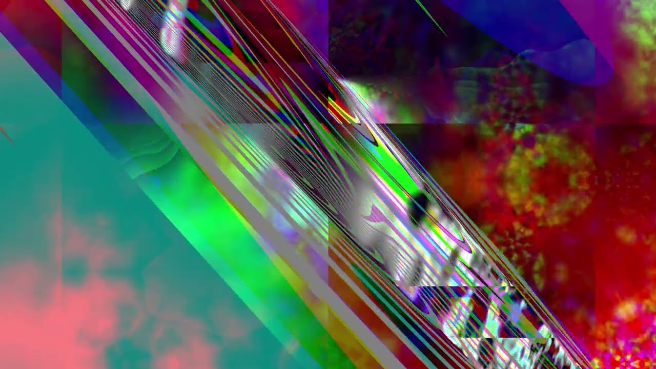 Abstract video synthesis loop 4K 60fps 180secs E9zG 027