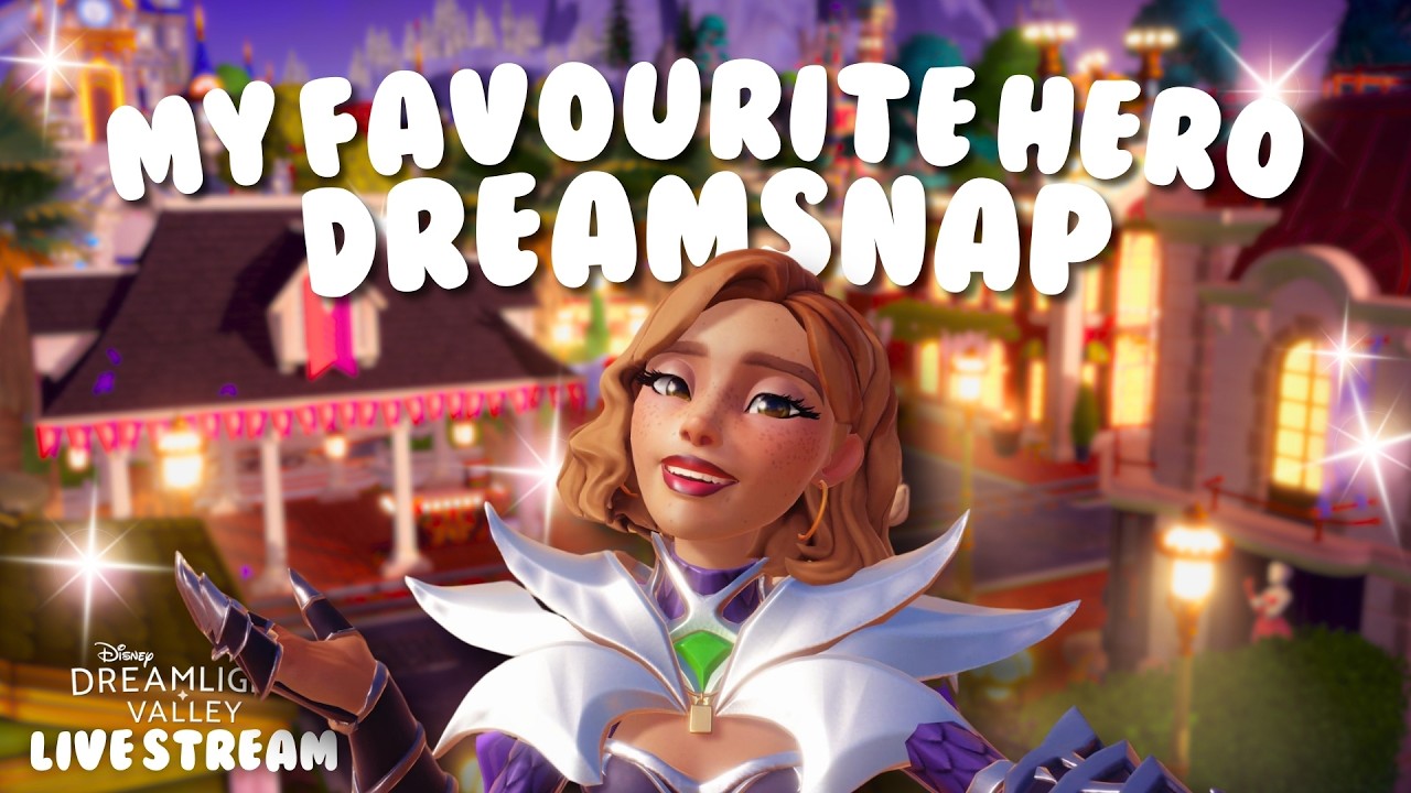 🎥my favourite hero dreamsnap!! | dreamlight valley live!
