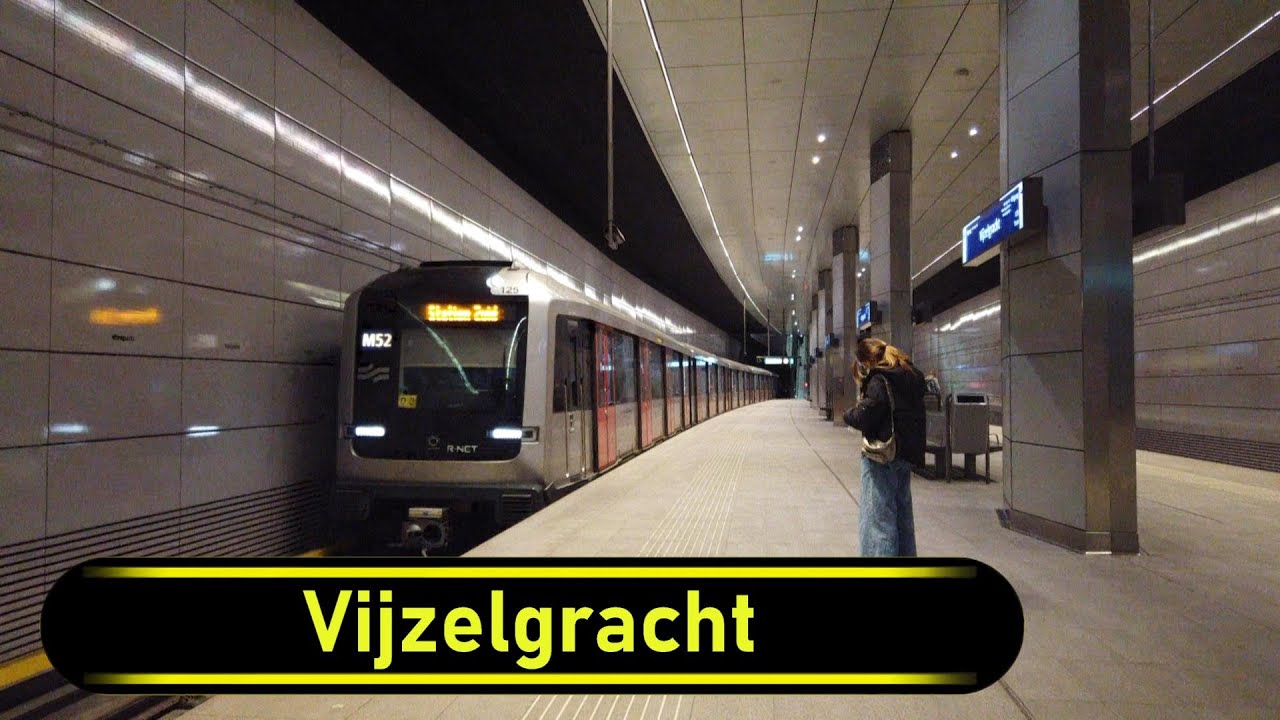 Metro Station Vijzelgracht - Amsterdam 🇳🇱 - Walkthrough 🚶