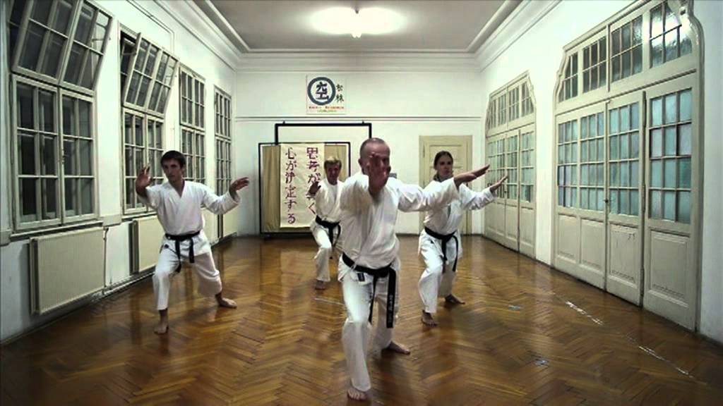 Karate akademija Ljubljana - kata Hakutsuru