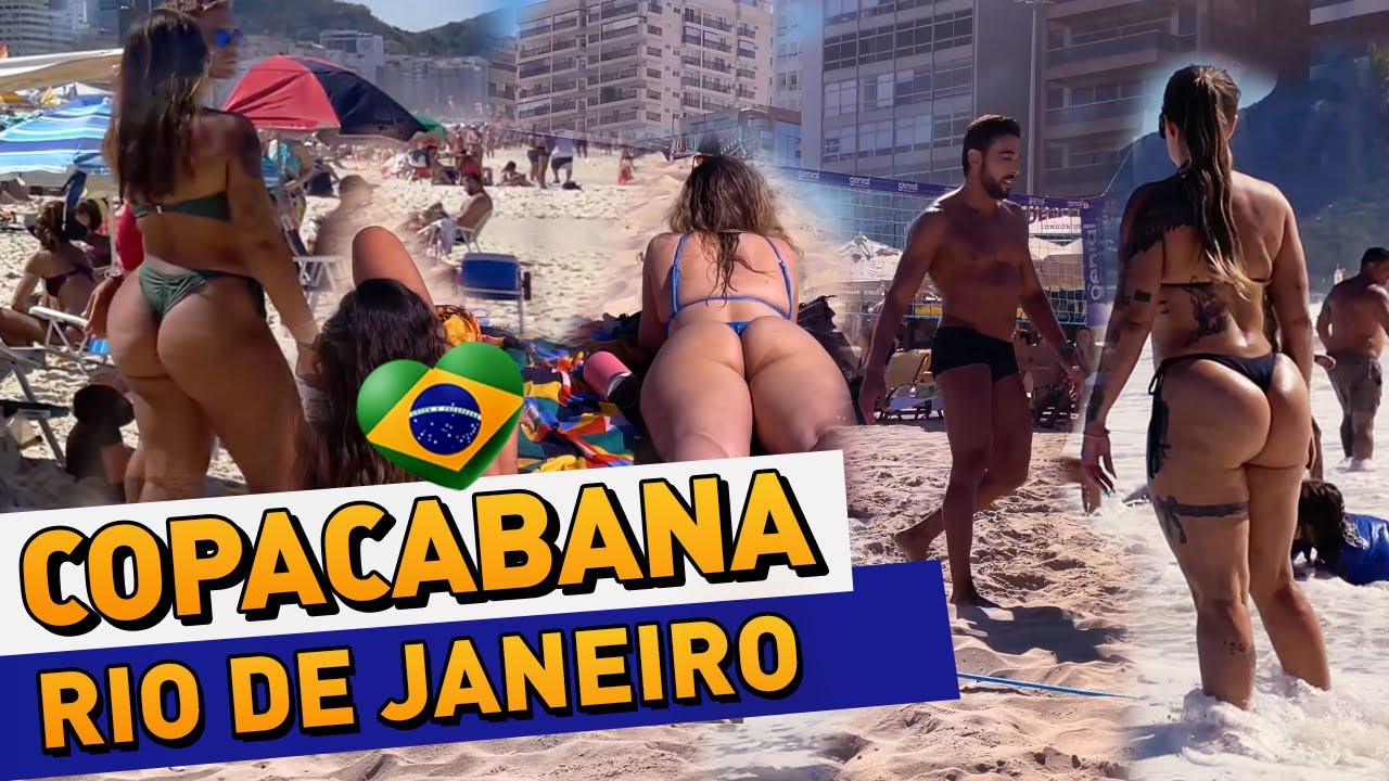 BEACH WALK, Rio de Janeiro - COPACABANA BEACH 2025[ 4K 60 FPS ]