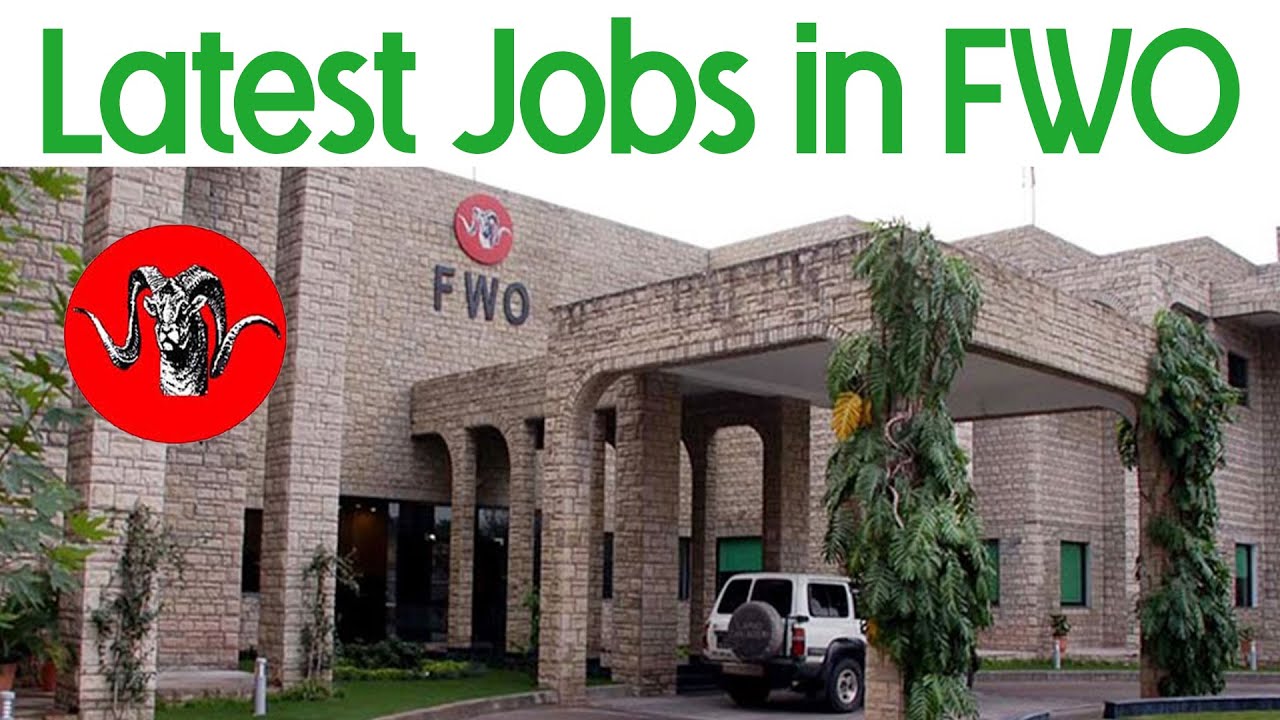 Frontier Works Organization FWO Jobs 2021 - How to Apply Online for FWO Jobs 2021