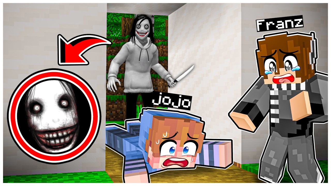 FRANZ & JOJO KETAKUTAN ADA ORANG GILA MENGERIKAN di MINECRAFT!