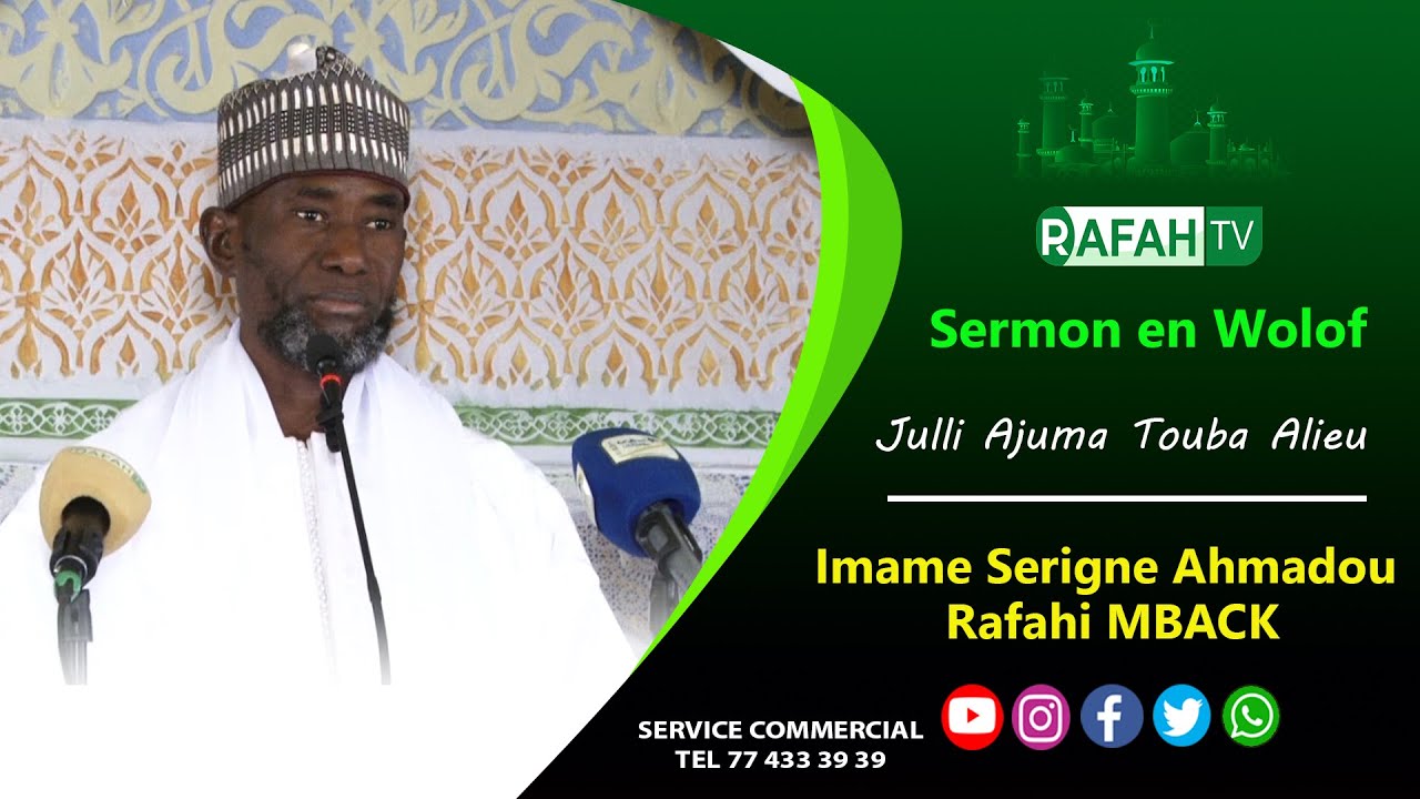 Khoutba Serigne Ahmadou Rafahi Mbacke du 12 D&eacute;cembre 2025  : Ak D&euml;ggu