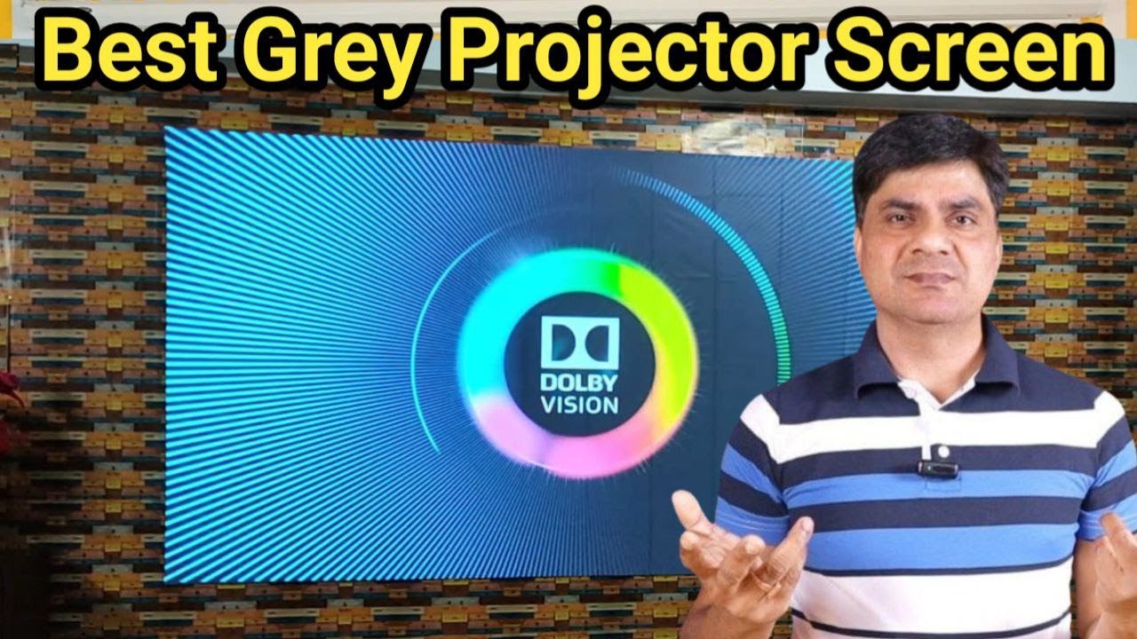 Which Grey Projector Screen is Best for You | Should you buy a Grey Projector Screen | White Vs Grey
