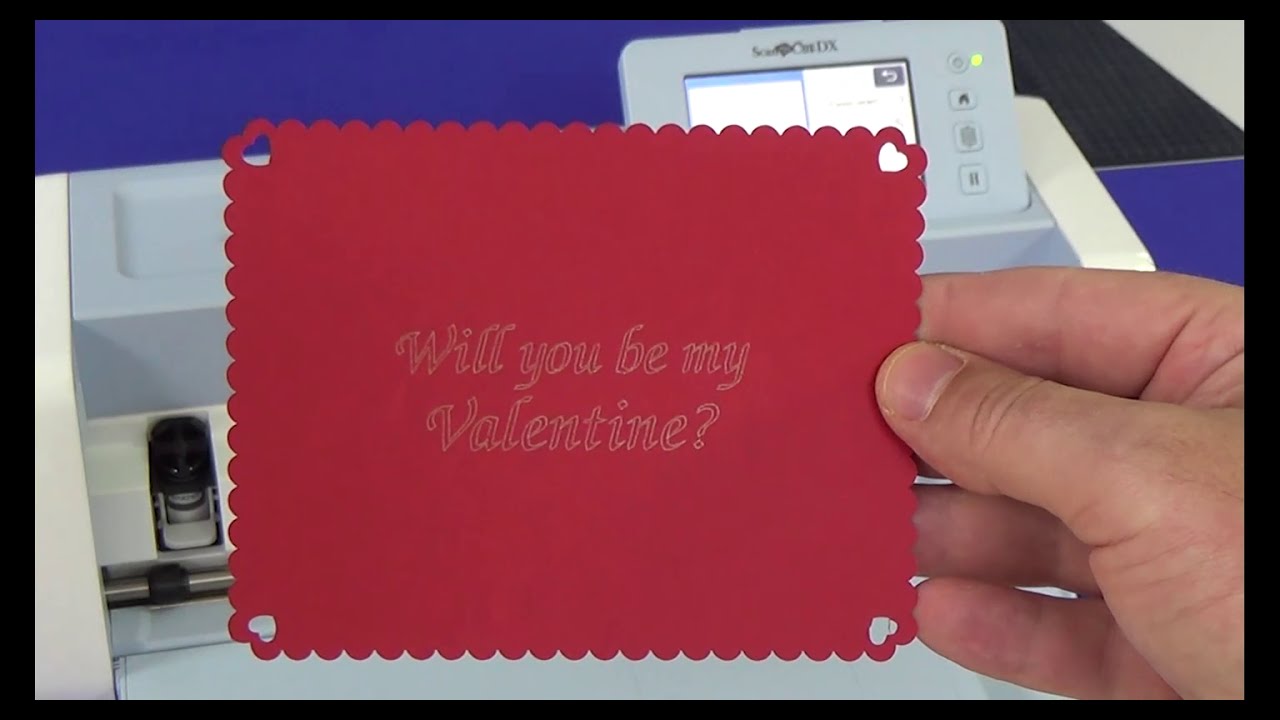DIY Valentine's Day Card with Brother ScanNCut SDX1200