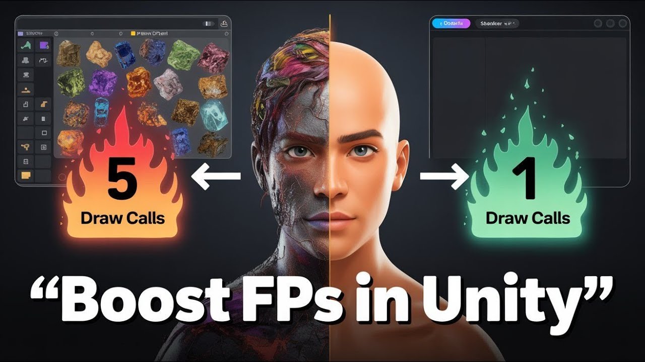 Improve Draw Calls in Unity &ndash; Game Performance Boost with Material Merger Add-On!