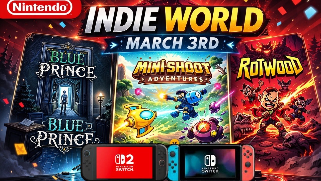 Обзор и анонсы Nintendo Indie World от 3 марта!!!! #gaming #indieworld #switch2 #switch