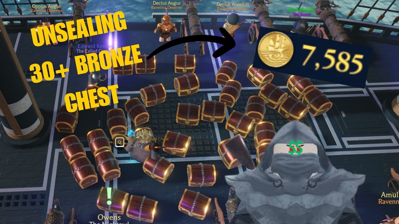 Unsealing 30+ Bronze Sealed Chests! - Arcane Odyssey