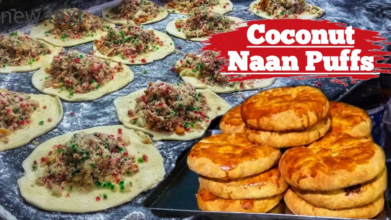 Bakery coconut naan recipes | coconut naan puffs recipes | coconut puffs recipes in tamil