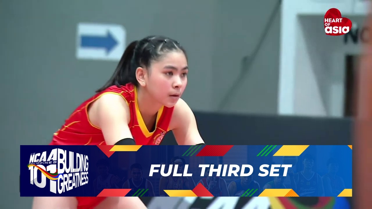FULL THIRD SET - San Sebastian Lady Stags vs JRU Lady Bombers | NCAA Season 101