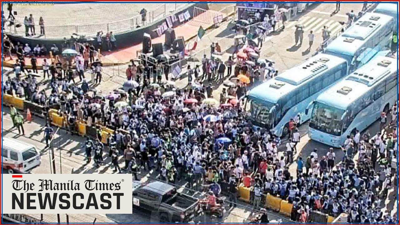 INC проводит второй день протеста на EDSA