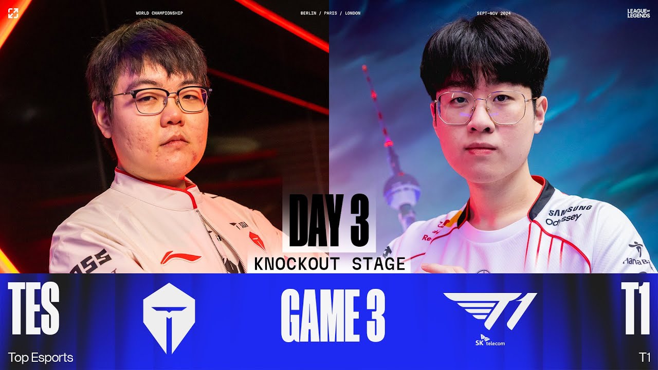 Bình Luận TES vs T1 - Game 3 | CKTG 2024 - Tứ Kết 3