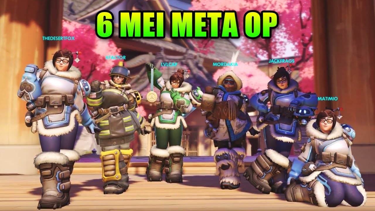Six Mei Meta Is OP! | Overwatch Gameplay