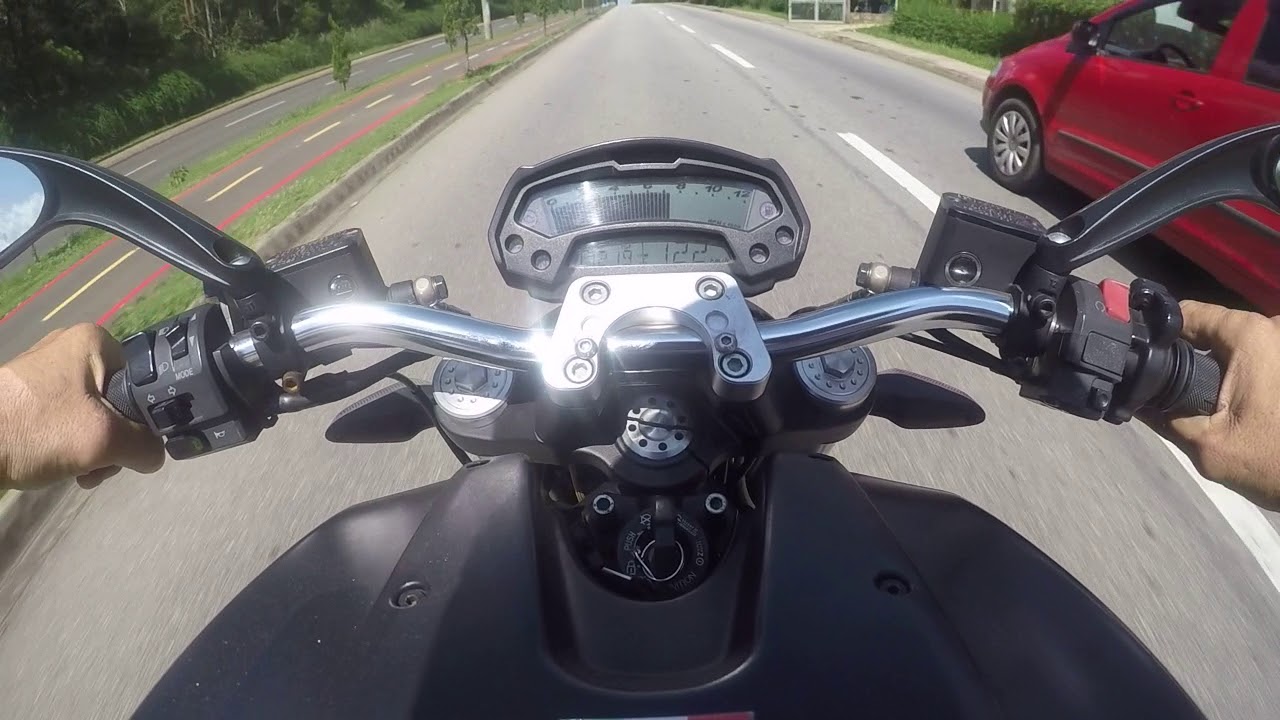 DUCATI MONSTER 696 TEST RIDE PONTEIRA 4 POLEGADAS AÇO INOXIDAVEL