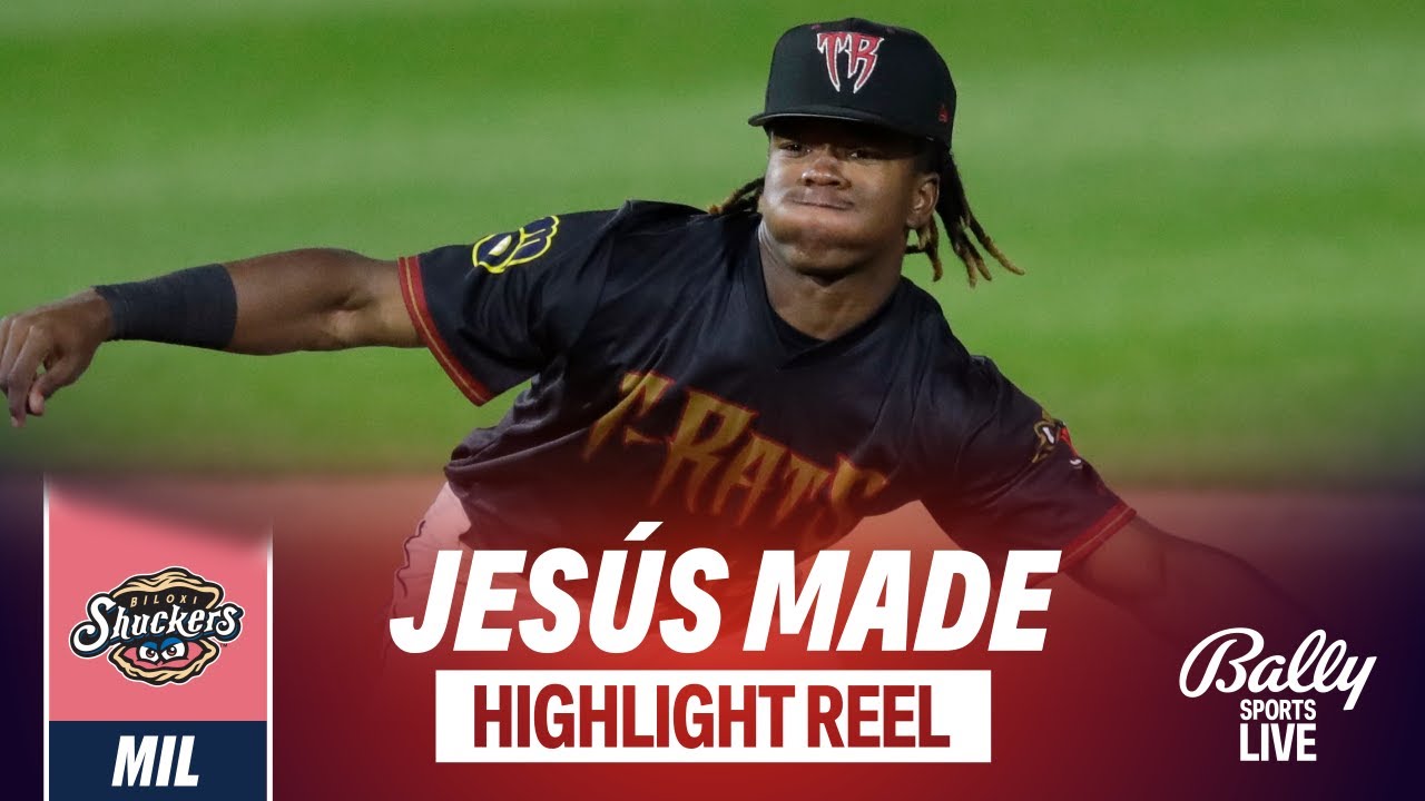 Brewers SS Jesús Made 2025 Minor League Baseball Highlights | Bally Sports Live
