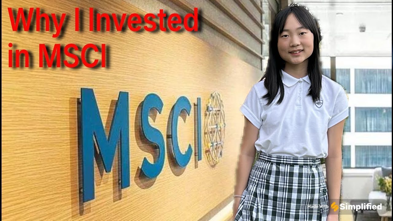 Why I Invested in MSCI (September 2024)