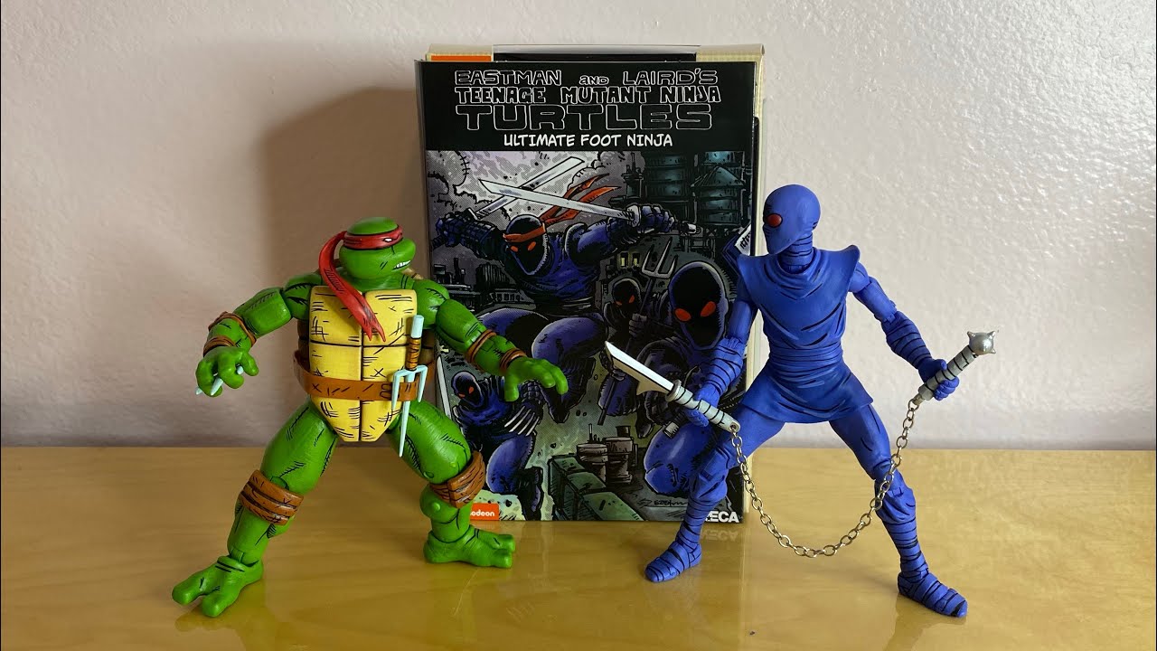 NECA TMNT 2023 Ultimate Mirage Foot Ninja Review