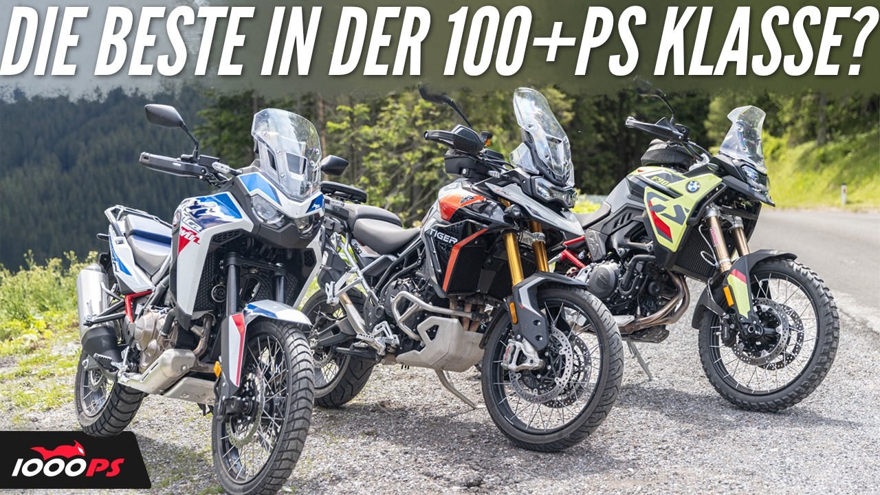 Dreikampf mit 21 Zoll: Honda Africa Twin 1100 vs. BMW F 900 GS vs. Triumph Tiger 900 Rally PRO