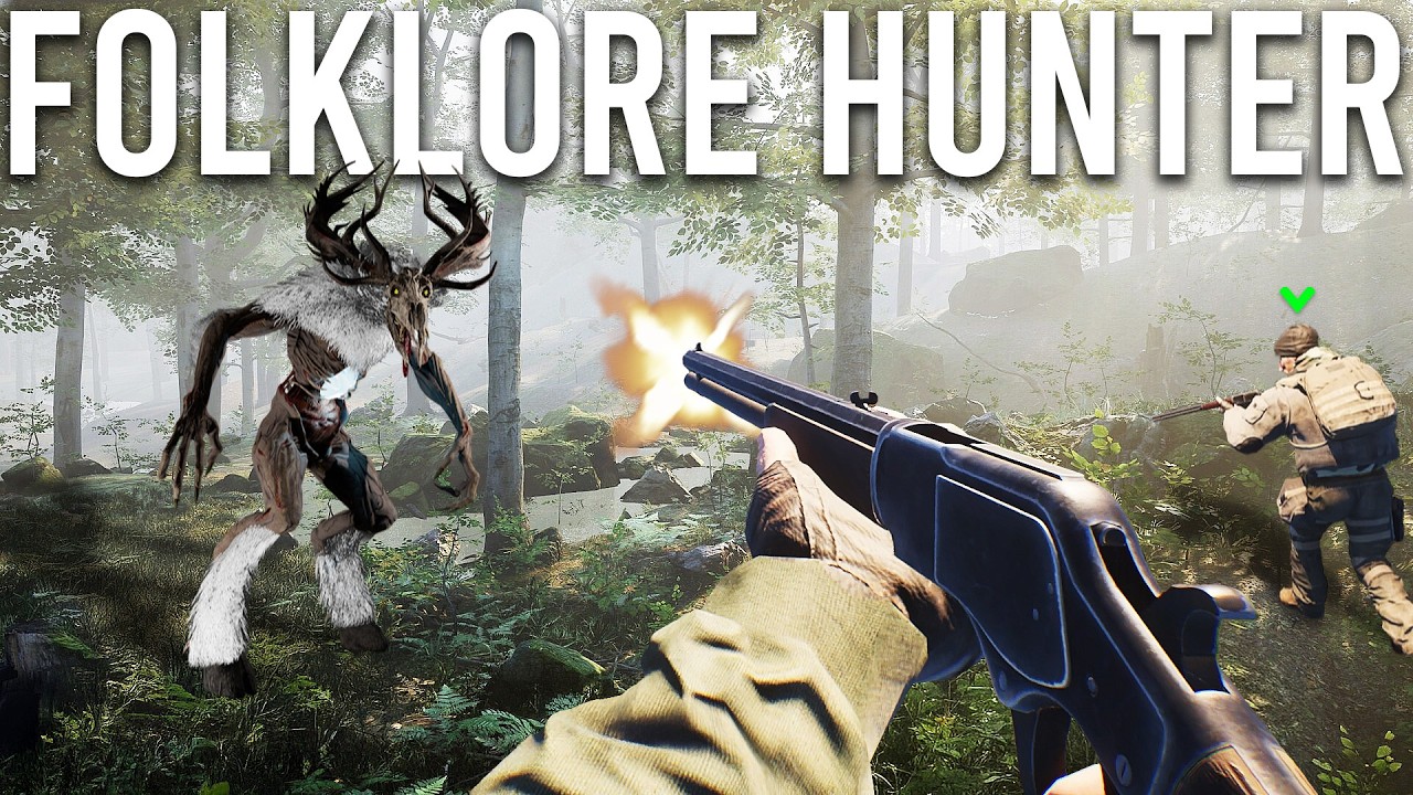 This FPS Monster Hunting Game is Terrifying...
