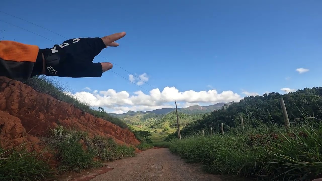 Pedal até o Alto do Pico do Jacroá em uma parte do circuito do VALE DOS TROPEIROS.