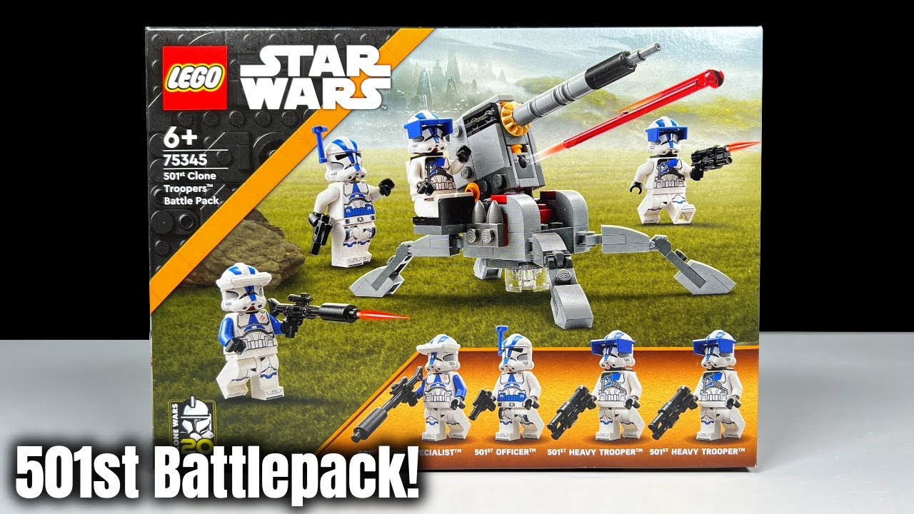 4 клона-солдата за 20 евро. Стоит ли оно того? | Обзор LEGO Star Wars «501st Battlepack»! | Набор...