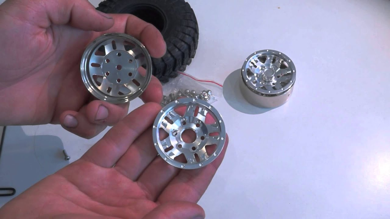Заметка о сборке колёс (Бедлок, Beadlock 1.9) AXIAL SCX-10