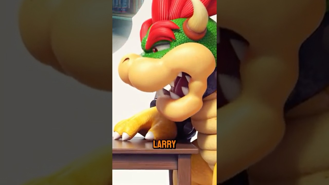 Larry Koopa ROASTS Bowser!