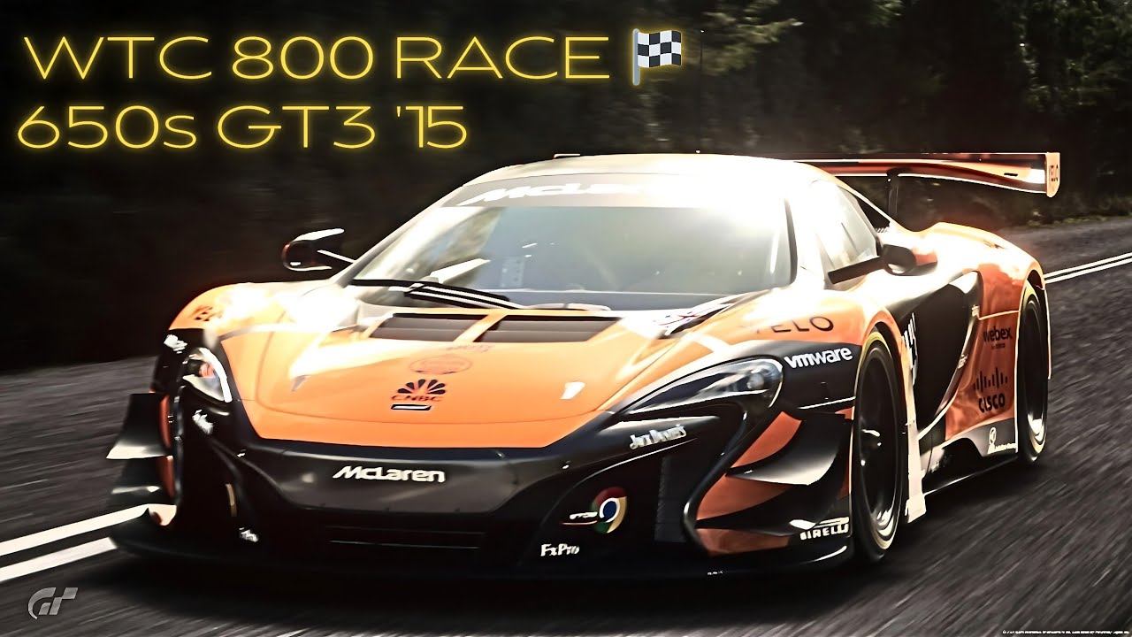 GT7|McLaren 650S GT3 '15|WTC 800|V1.67