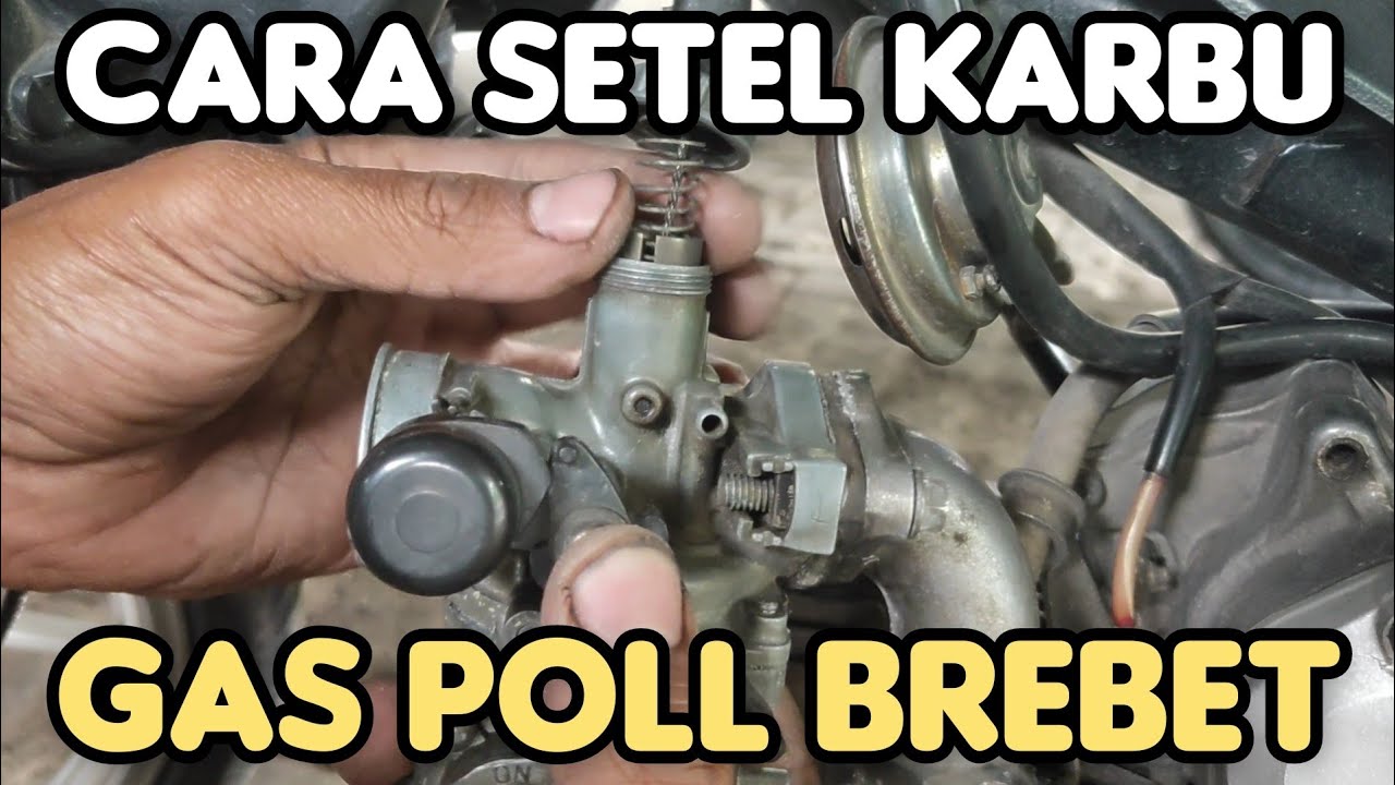 Cara stel karbu brebet putaran atas..langsung loss