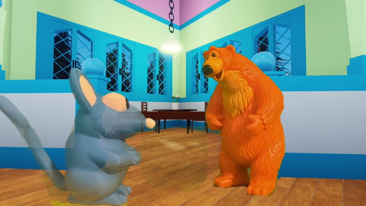 Bear in the big blue house it’s great to be at home stop Motion 