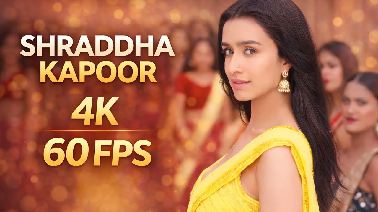 Shradhaa kapoor 4k 60 fps edit #shradhakapoor 