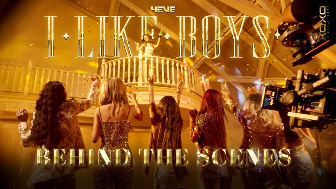 4EVE - I LIKE BOYS Prod. by NINO  | Behind The Scenes [ ENG SUB ]