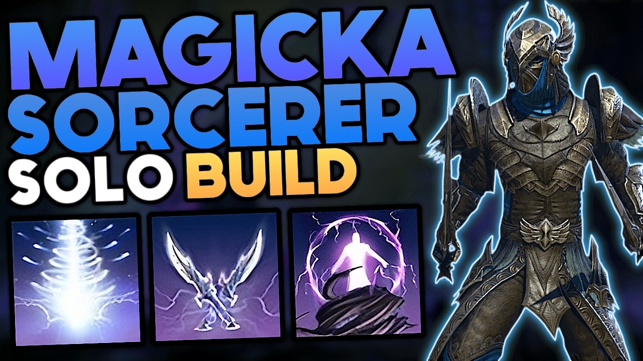 Magicka Sorcerer Solo Build | MagSorc Solos Vet Stone Garden | ESO U50