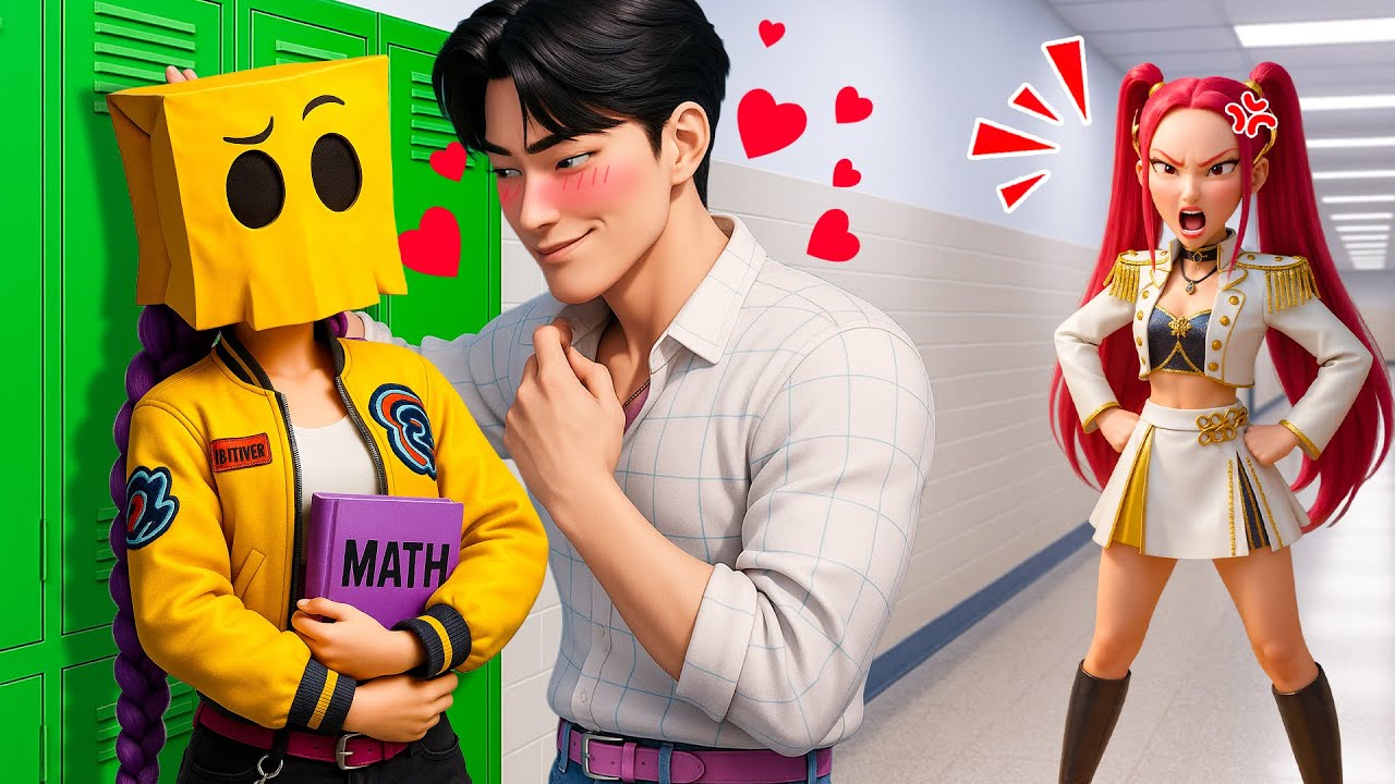SAJA BOY влюбился в бедную девушку и скрыл лицо в Roblox! | KPOP DEMON HUNTER