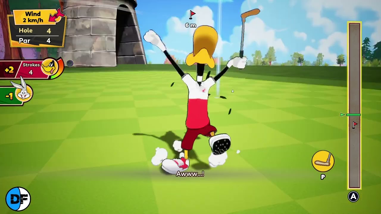 Looney Tunes: Wacky World of Sports Quick Look - Part 4 - Golf,  Bugs was dam hard.