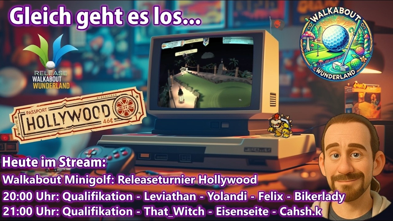 Walkabout Wunderland - Releaseturnier Hollywood - Qualifikation - Leviathan, Yolandi, Felix und Bike